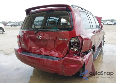 2006 Toyota Highlander Limited V6 from USA, damaged, VIN JTEDP21A560116783